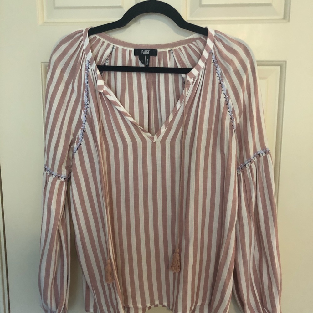Striped Paige Blouse